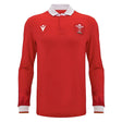 2024-2025 Wales WRU Home LS Cotton Rugby Shirt_0