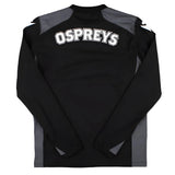 2024-2025 Ospreys Rugby Training Sweatshirt (Black)_0