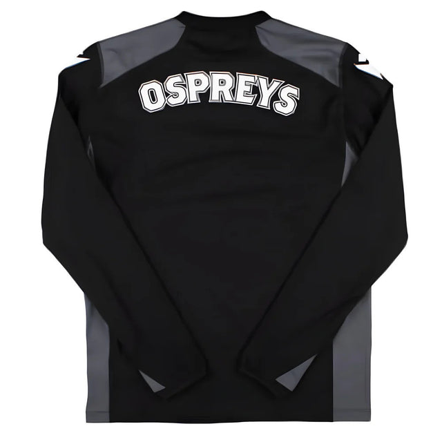 2024-2025 Ospreys Rugby Training Sweatshirt (Black)_0