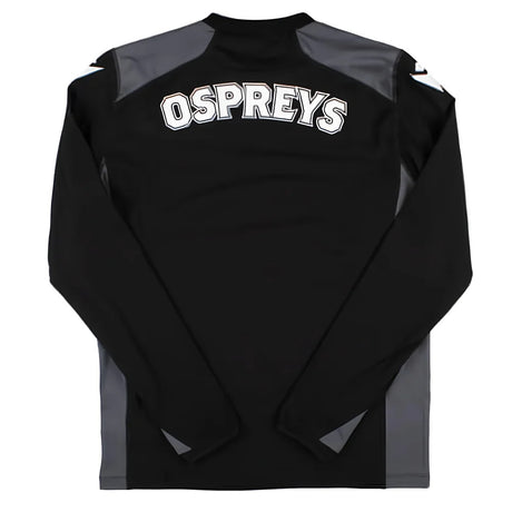 2024-2025 Ospreys Rugby Training Sweatshirt (Black)_1