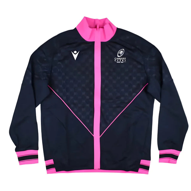 2024-2025 Cardiff Blues Rugby Warmup Anthem Jacket (Navy)_1
