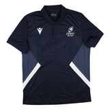 2024-2025 Cardiff Blues Rugby Travel Polo Shirt (Navy)_1