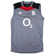 2024-2025 England Rugby Sleeveless Jersey O2 (Grey) - Kids_0