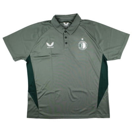 2024-2025 Feyenoord Pro Player Presentation Polo Shirt (Green)_1