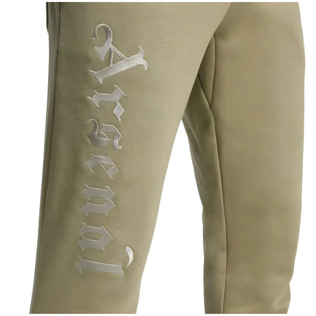 2024-2025 Arsenal Seasonal Fleece Tracksuit Bottoms (Orbit Green)_4