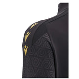 2024-2025 Wales WRU Rugby 1/4 Zip Training Top (Black) - Kids_3