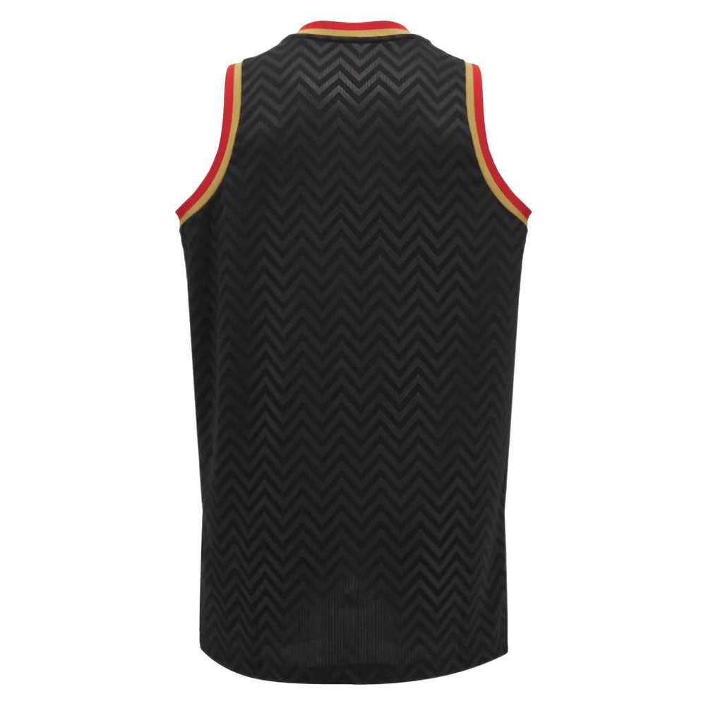 2024-2025 Wales Rugby Training Basketball Singlet (Black)_2
