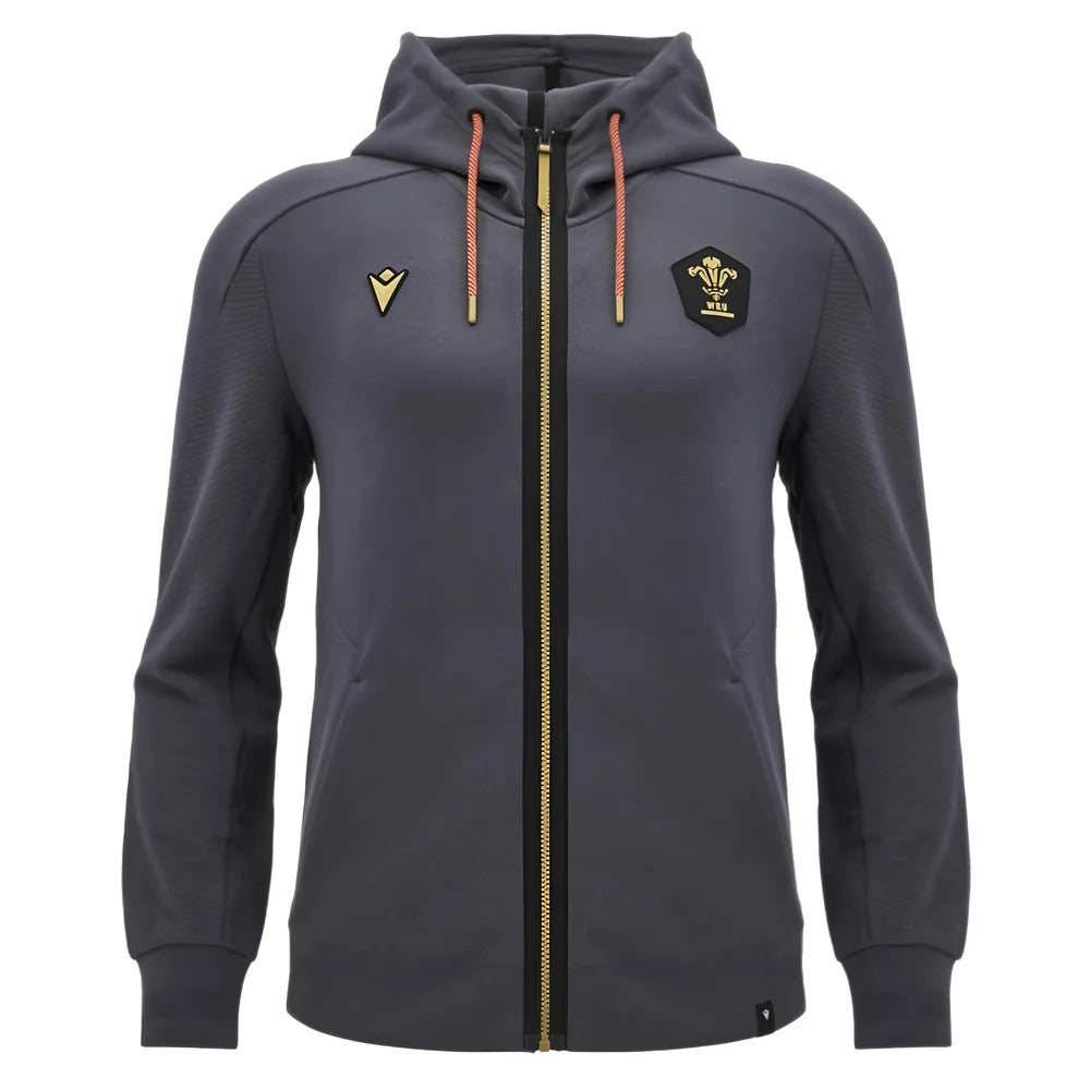 2024-2025 Wales Rugby Ath Travel Full Zip Hoody_0