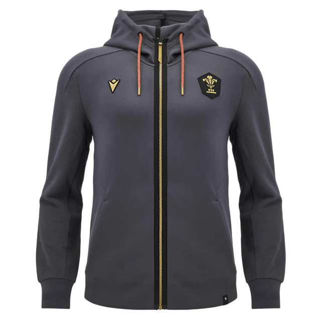 2024-2025 Wales Rugby Ath Travel Full Zip Hoody_0
