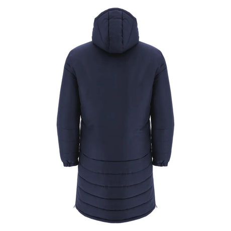 2024-2025 Cardiff Blues Rugby Long Bench Padded Jacket (Navy)_1