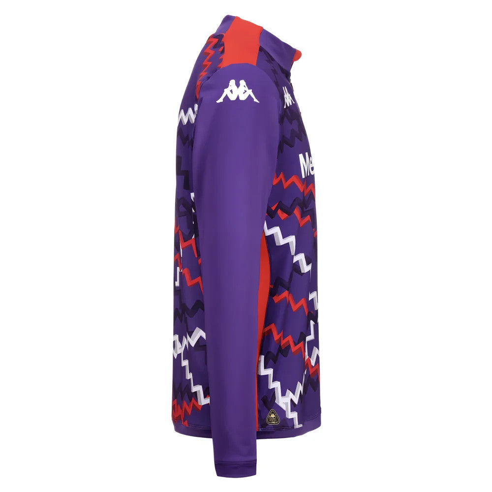 2024-2025 Fiorentina Training Sweat 1/4 Zip (Purple)_2