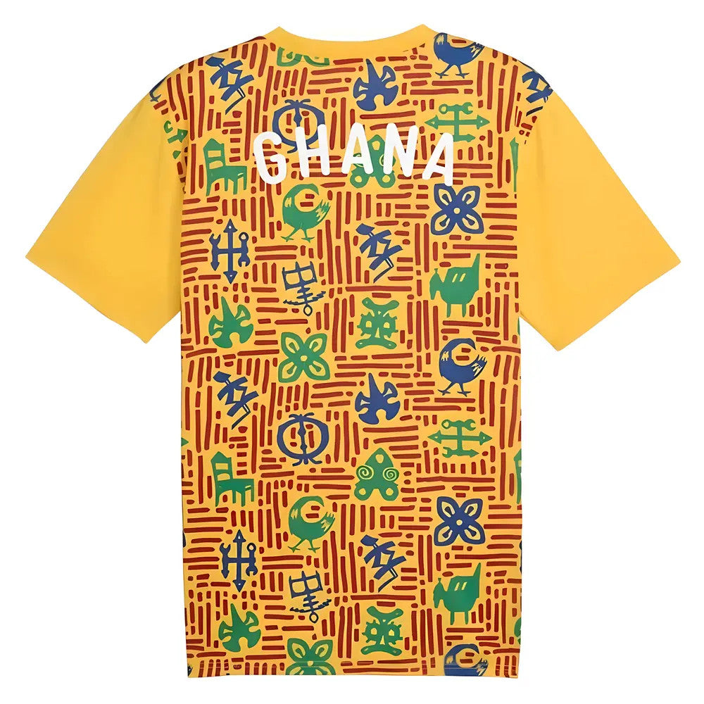 2024-2025 Ghana Pre-Match SS Jersey (Yellow)_1