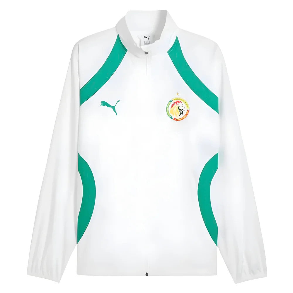 2024-2025 Senegal Prematch Woven Jacket (White)_2