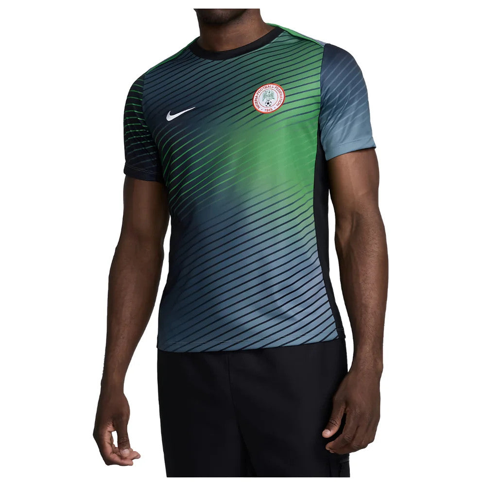 2024-2025 Nigeria Pre-Match Training Shirt (Cool Grey)_0