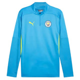 2024-2025 Man City Training 1/4 Zip Top (Magic Blue)_1