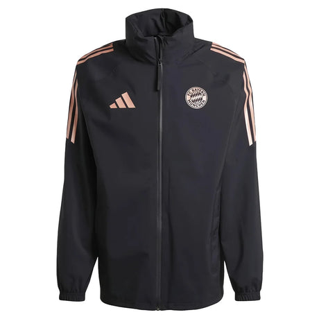 2024-2025 Bayern Munich Rain Jacket (Black)_0