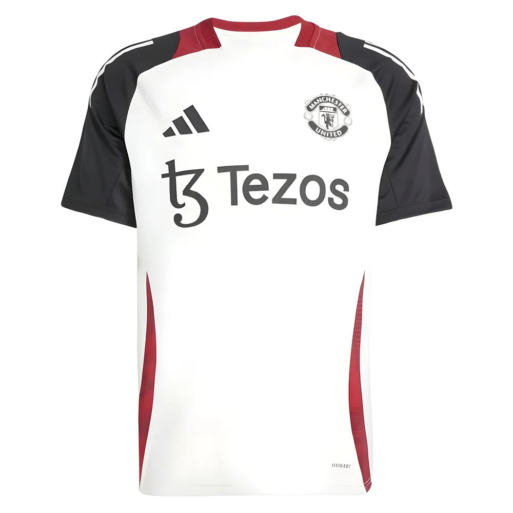 2024-2025 Man Utd Training Jersey (Off White)_0