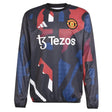 2024-2025 Man Utd Pre-Match Warm Up Top (Black)_0