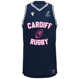 2024-2025 Cardiff Blues Rugby Basketball Singlet (Navy)_0