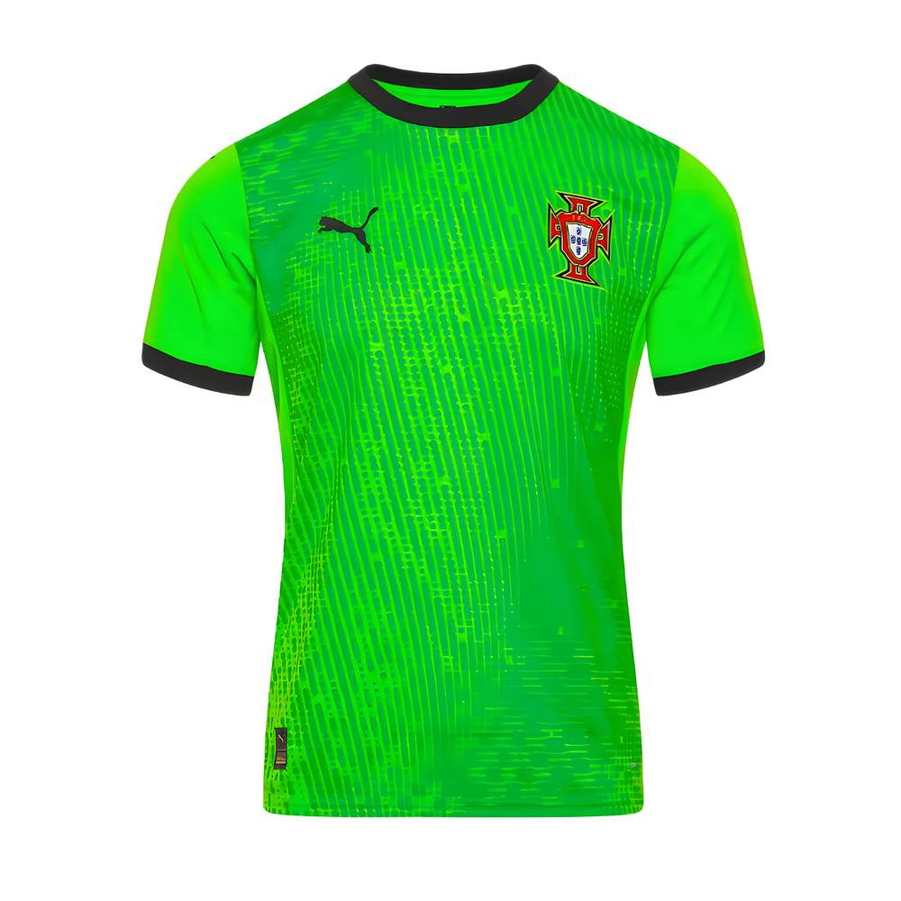 2025-2026 Portugal Home Goalkeeper Shirt (Green)_0