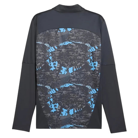 2024-2025 Man City Prematch 1/4 Zip Top (Strong Gray)_1