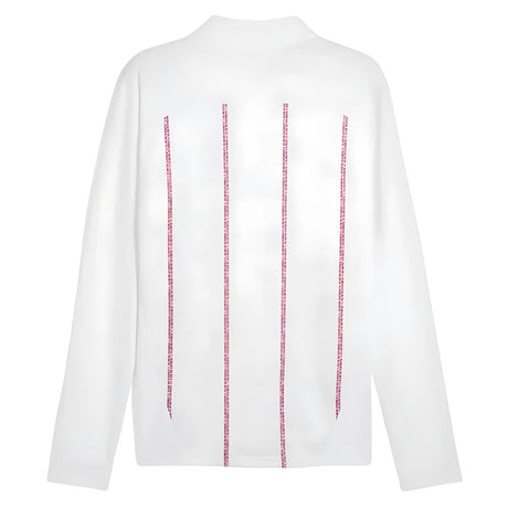 2024-2025 Man City Prematch 1/4 Zip Top (White)_1