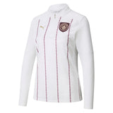 2024-2025 Man City Prematch Half Zip Top (White)_0
