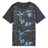 2024-2025 Man City Prematch SS Jersey (Strong Gray) - Kids_0