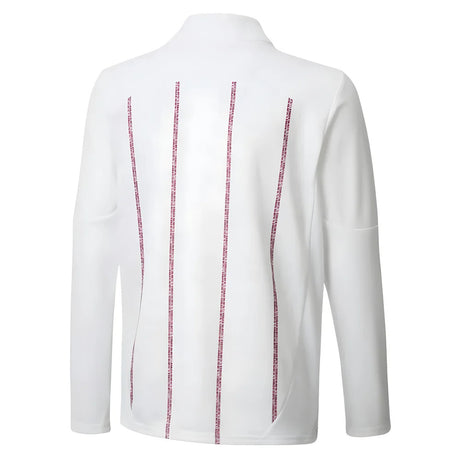 2024-2025 Man City Prematch 1/4 Zip Top (White) - Kids_1