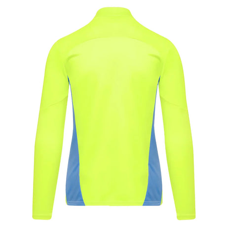 2024-2025 Man City Training 1/4 Zip Top (Yellow Glow)_1