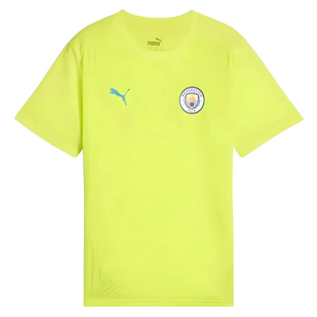 2024-2025 Man City Training Shirt (Yellow Glow) - Kids_1