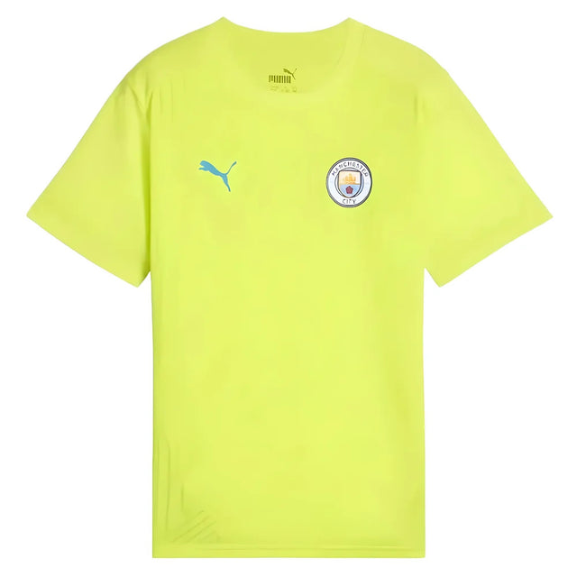2024-2025 Man City Training Shirt (Yellow Glow) - Kids_1