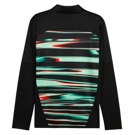 2025-2026 Portugal Prematch 1/4 Zip Top (Black)_1