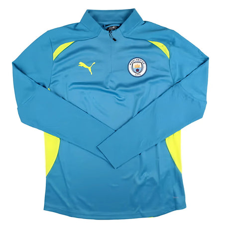 2024-2025 Man City Training 1/4 Zip Top Pro (Magic Blue)_1