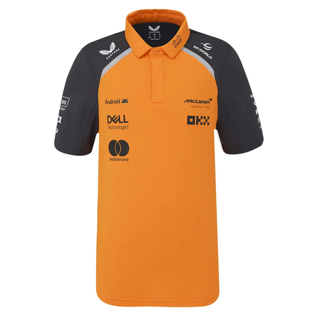 2025 McLaren F1 Team Polo Shirt (Autumn Glory) - Kids_0