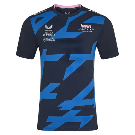 2025 Alpine F1 Mens Pierre Gasly T-Shirt - Dark Sapphire_3