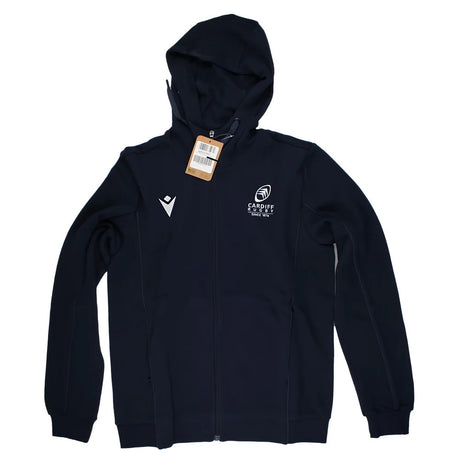 2024-2025 Cardiff Rugby Travel Full Zip Hoodie (Navy)_0