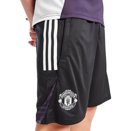 2025-2026 Man Utd Training Shorts (Black) - Kids_1