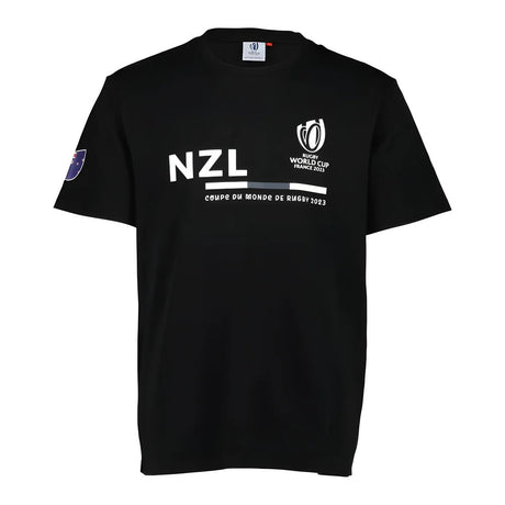 Rugby World Cup 2023 New Zealand Polo - Black_1