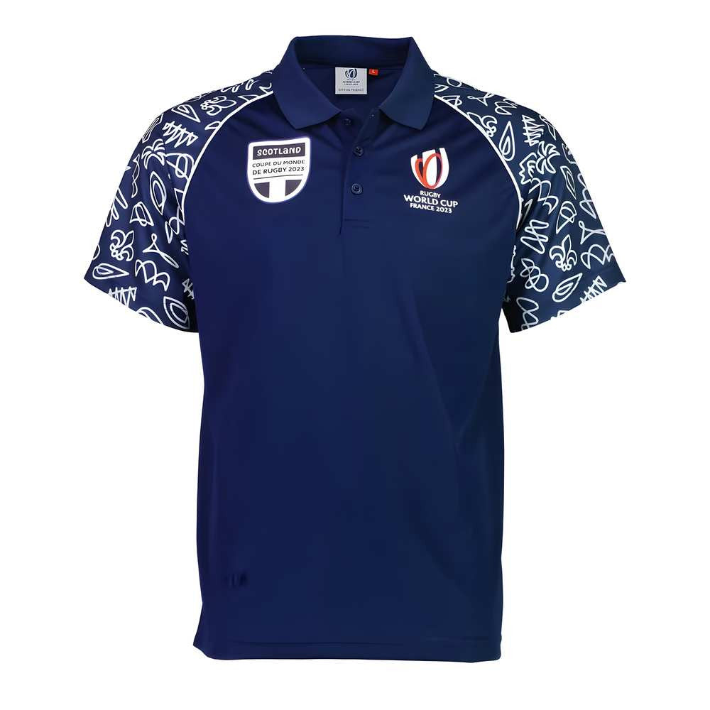 Rugby World Cup 2023 Scotland Polo - Navy_1