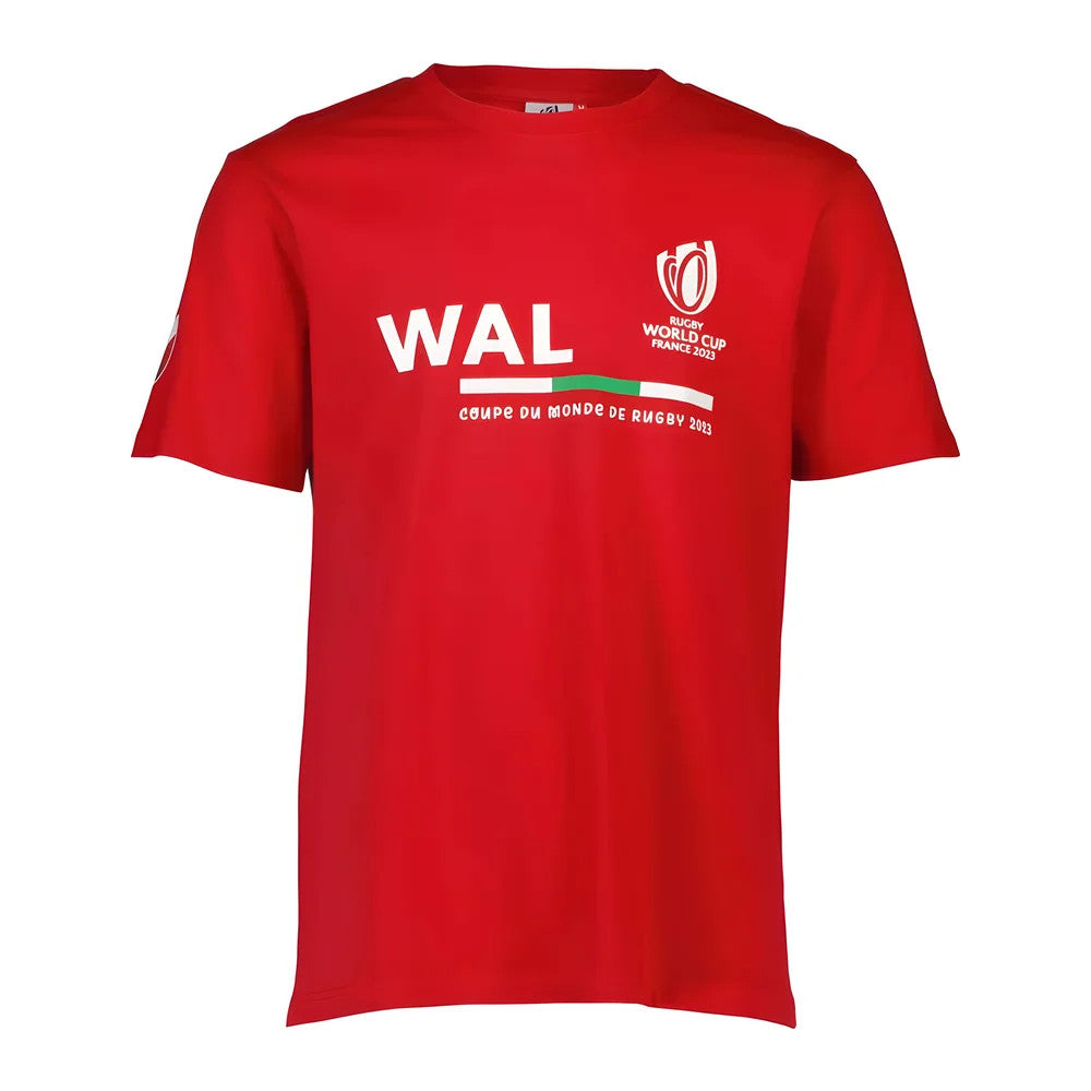 Rugby World Cup 2023 Wales Supporter T-shirt - Red_0