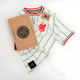 Vintage Wales The Dragon Away Soccer Jersey_4
